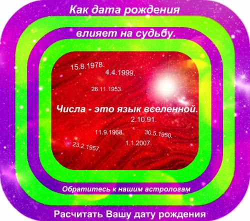 Как дата рождения влияет на судьбу